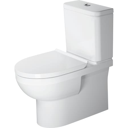 Duravit Toil. Close-C.650mm No. 1 White, Rimless, Wd, Outl.Vario, Us 2182090092